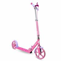 Zinc Verge Pro Glitter Big Wheel Folding Scooter - Pink