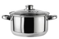 Argos Home 20cm Stainless Steel Casserole Dish