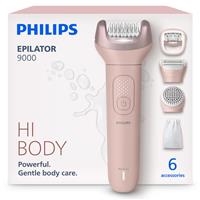 Philips Series 9000 Cordless Wet and Dry Epilator, BRE718/00