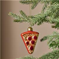 Argos Home Salami Pizza Slice Hanging Christmas Ornament