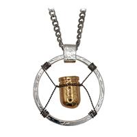 Cyberpunk 2077 V's Bullet Necklace Precious Metal Edition