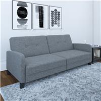 Dorel Boston Fabric Sofa Bed - Grey