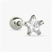 Revere Sterling Silver Star Stud Earring
