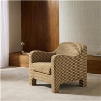 Habitat Vinny Fabric Armchair - Khaki