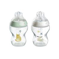Tommee Tippee 2x 250ml Natural Start Baby Bottles