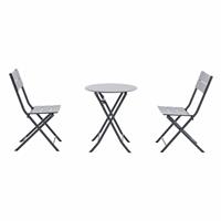 Pacific 2 Seater Rennes Outdoor Bistro Set - Anthracite
