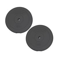 HXGN Vinyl Standard Weight Plates - 2 x 10kg