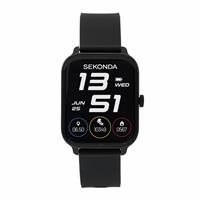 Sekonda Motion Go Black Silicone Strap Smart Watch