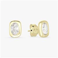 Revere Gold Plated Sterling Silver Stud Earrings