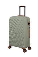 IT Luggage Convertible Expandable 8 Wheel Hard Medium Suitcase - Stone
