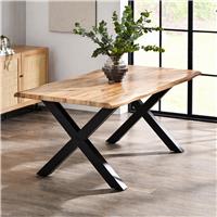 Julian Bowen Harvey 4 Seater Dining Table - Natural