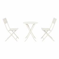 Pacific 2 Seater Rennes Outdoor Bistro Set - Putty