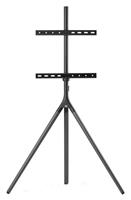 One For All WM7461 Tripod Up to 65 Inch TV Stand - Titanium