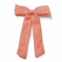 Flitzy Orange Bow Clip