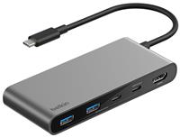 Belkin 7 Port USB-C Hub with USB-A, USB-C, HDMI & SD Card Slot