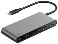 Belkin 8 Port USB-C Hub with USB-A, USB-C, HDMI, Ethernet & SD Card Slot