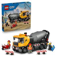 LEGO City Cement Mixer Truck Toy for Kids 60478 PREORDER