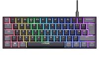 GXTrust 867 Acira 60% Mini Wired Mechanical Gaming Keyboard - Black