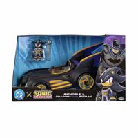 DC x Sonic Shadow Batmobile Playset