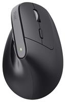 Trust Bayo+ Ergonomic Multi-Device Wireless Mouse - Black
