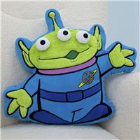 Toy Story Alien Shaped Cushion Blue - 43x37cm