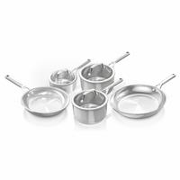 Ninja EverClad 5 Piece Stainless Steel Pan Set - Silver