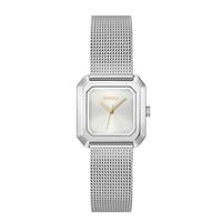 Hugo Stainless Steel Silver Coloured Mesh Strap Watch