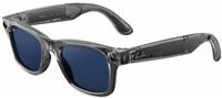 Ray-Ban Meta Wayfarer Gen 2 - Shiny Transparent Grey, Transitions Sapphire