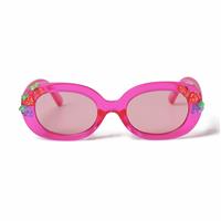 Flitzy Berry Pink Frame Sunglasses