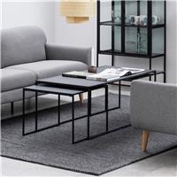 Furniture To Go Infinity Coffee Table Set - Black