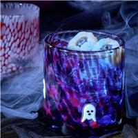 Argos Home Ghost Black Icon Tumbler - 400ml