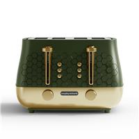 Morphy Richards 243022 Cassini 4 Slice Toaster - Olivine