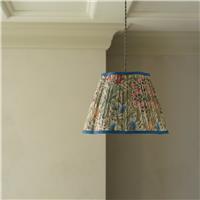 Habitat x Morris & Co. Woodland Weeds Pleated Easy Fit Lampshade - 35cm