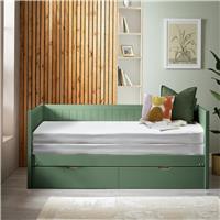 Argos Home Axel Trundle Day Bed with 2 Mattresses - Green