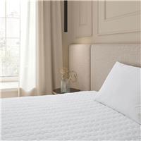 The Fine Bedding Company Quilted Luxury Mattress Protector - Single