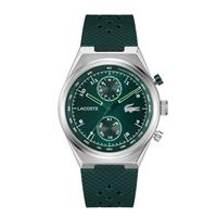 Lacoste Multifunction Green Dial Silicone Strap Watch