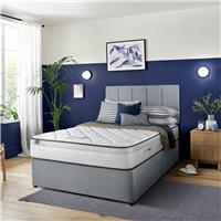 Silentnight Marlow Ultragel 1000 Pkt Small Double 2 Drawer Divan Bed - LightGrey