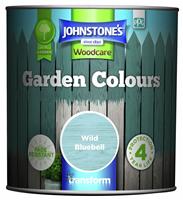 Johnstone's Garden Colours Paint 1L - Wild Bluebell