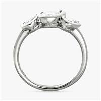 Revere Sterling Silver Pear Trilogy Fashion Ring - Large