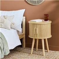 Argos Home Bettie 1 Drawer Bedside Table - Brown
