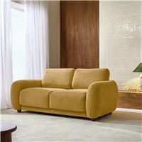 Habitat Casper Fabric 2 Seater Sofa - Camel