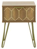 GFW Orleans Lamp Table - Mango Wood Effect