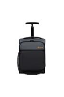 IT Luggage Duo-Tone 2 Wheel Soft Underseat Suitcase - Black & Grey