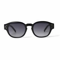 Uncommon Souls Blue Lenses Black Sunglasses