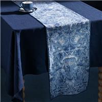 Habitat x Morris & Co. Inky Reversible Table Runner - Blue