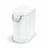 Simplehuman 25L Pet Food Bin - White