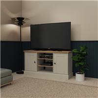 Argos Home Winchester 2 Door TV Unit - Natural