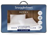 Snuggledown Hotel Back Sleeper Medium Soft Pillow - 1 Pack