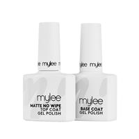 Mylee Base Coat and No Wipe Top Coat Gel Polish Duo