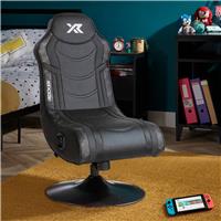 X Rocker Bolero 2.0 Audio Console Gaming Chair - Black & White